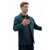 Lucas Adams Green Denim Jacket
