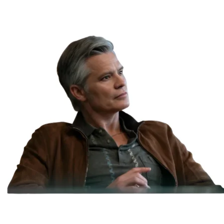 Lucky Timothy Olyphant Suede Jacket For Sale