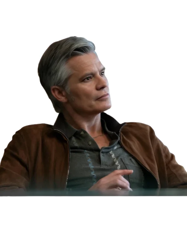 Lucky Timothy Olyphant Suede Jacket For Sale