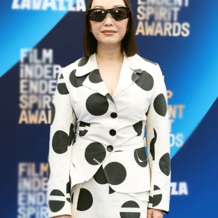 Lulu Wang Film Independent Spirit Awards 2026 Blazer front look