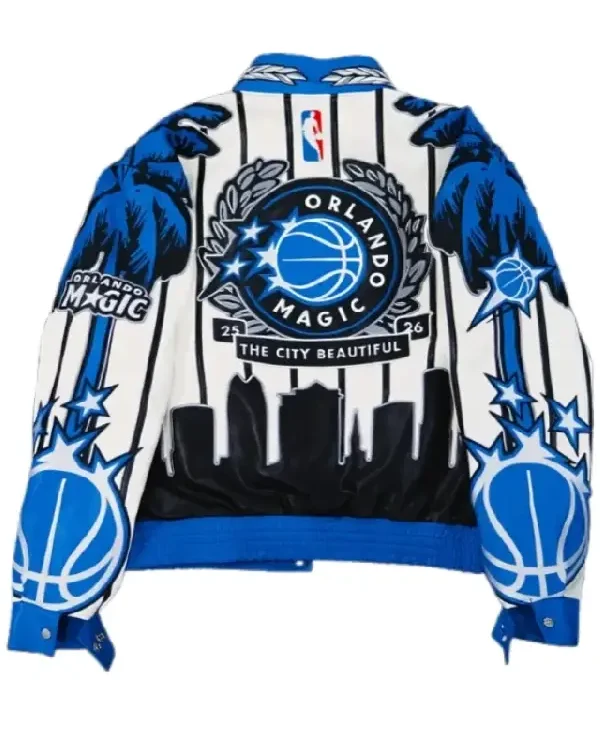 Magic x Jeff Hamilton 2026 Leather jacket back