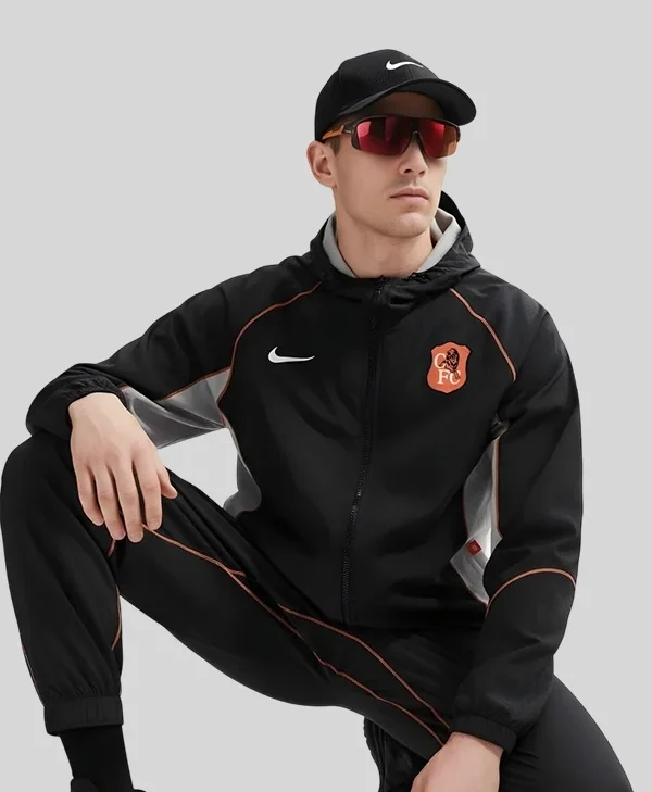 Men’s 2026 Chelsea Nike Repel Strike Hooded Jacket