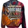 Miami HEAT x Jeff Hamilton 2006 Champ Jacket back