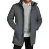 Michael Graziadei The Young and The Restless Wool Grey Jacket
