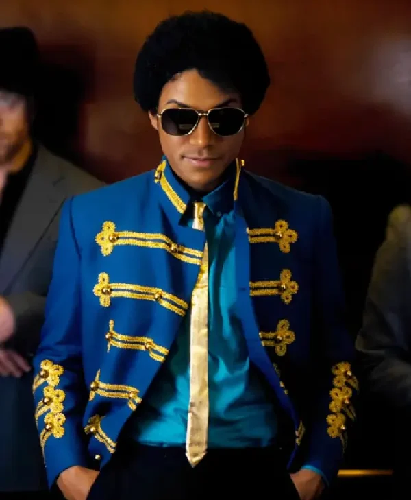 Michael Jaafar Jackson Blue Jacket