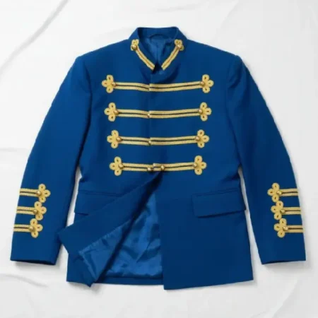 Michael Jaafar Jackson Blue Jacket for sale