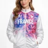 Milano Cortina Olympic 2026 France bomber Jacket