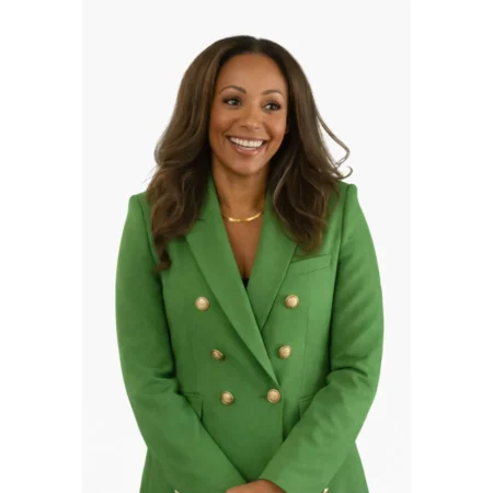 Mishael Morgan The Young and The Restless Wool Blazer