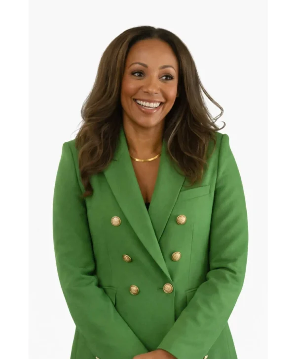 Mishael Morgan The Young and The Restless Wool Blazer