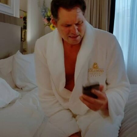 Missing the Boat Kristoffer Polaha Bathrobe