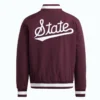 Mississippi State Bulldogs Maroon Coaches Dugout Jacket for sale
