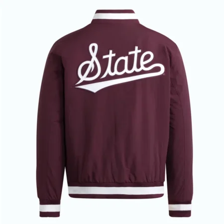 Mississippi State Bulldogs Maroon Coaches Dugout Jacket for sale