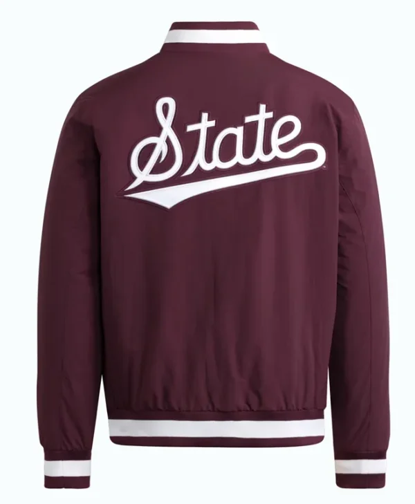 Mississippi State Bulldogs Maroon Coaches Dugout Jacket for sale