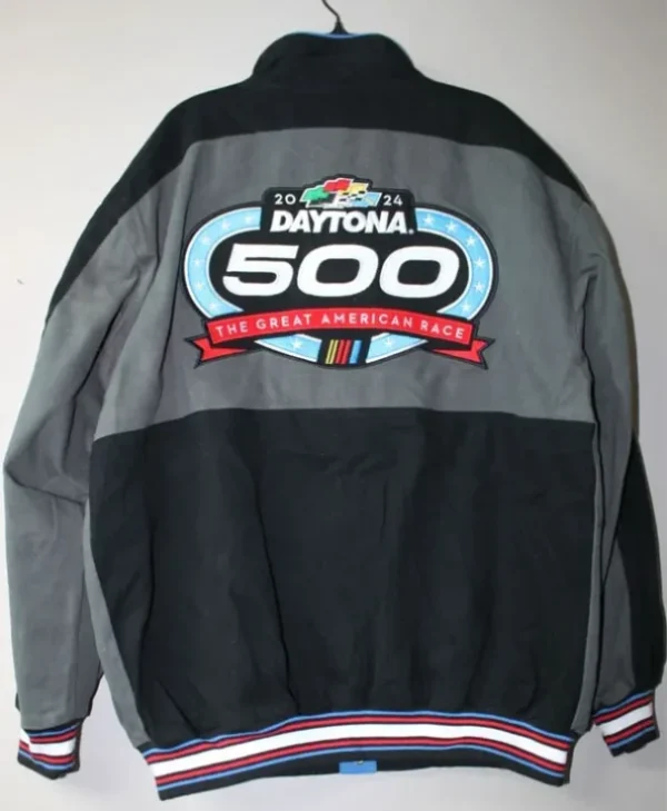 NASCAR 2024 Daytona 500 Speedway Cotton Twill Jacket back