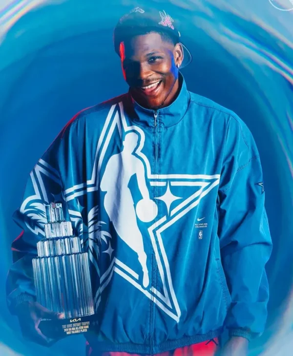 NBA 2026 Anthony Edwards All-Star MVP Celebration Jacket for sale