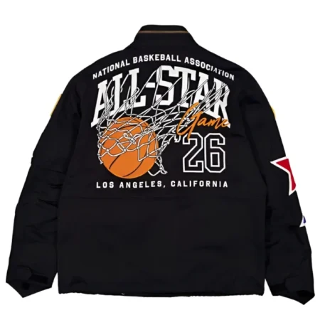 NBA All-Star Game 2026 Black Field Jacket for sale