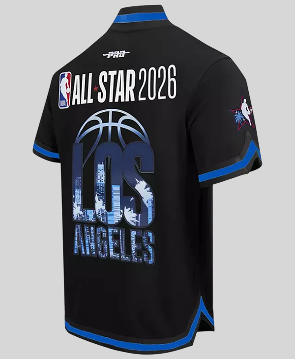 NBA All Star Warm Up Jacket 2026 back