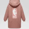 NBA Breast Cancer Awareness Coat back