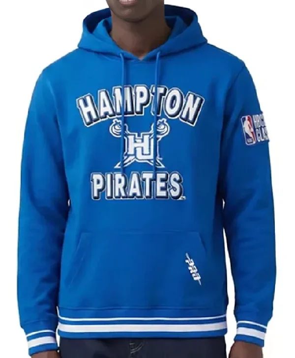 NBA HBCU Classic 2026 Hampton Pirates Blue Hoodie