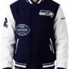 NFL Seattle Seahawks Wool Varsity Jacket