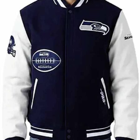 NFL Seattle Seahawks Wool Varsity Jacket