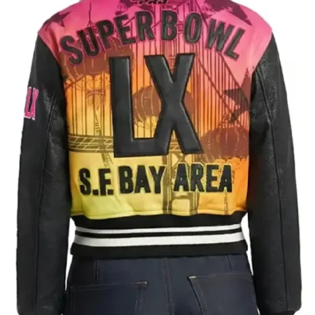 NFL Super Bowl 60 Varsity Jacket for sale