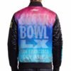 NFL Super Bowl LX Satin Jacket back