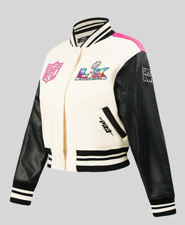 NFL Super Bowl LX Varsity Jacket