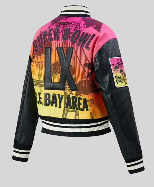 NFL Super Bowl LX Varsity Jacket for sale