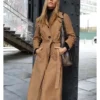 New York City 2026 Olivia Ponton Brown Coat