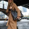 New York City 2026 Olivia Ponton Brown Coat for sale