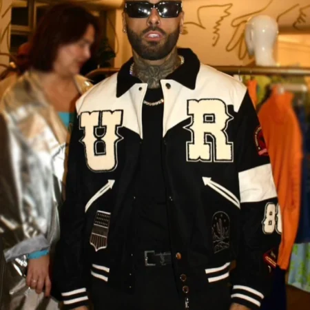 Nicky Jam Rodeo Style White River Varsity Jacket