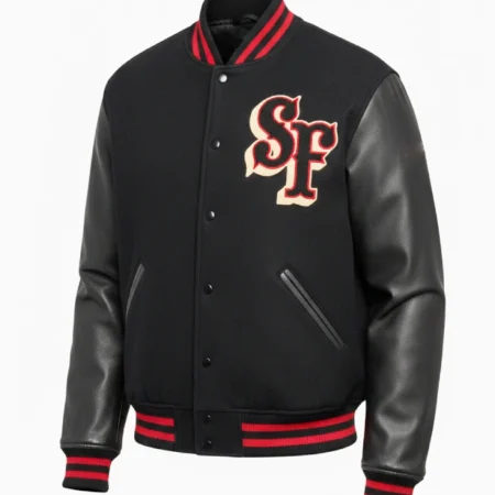 Nike x San Francisco 49ers Destroyer Varsity Jacket for sale