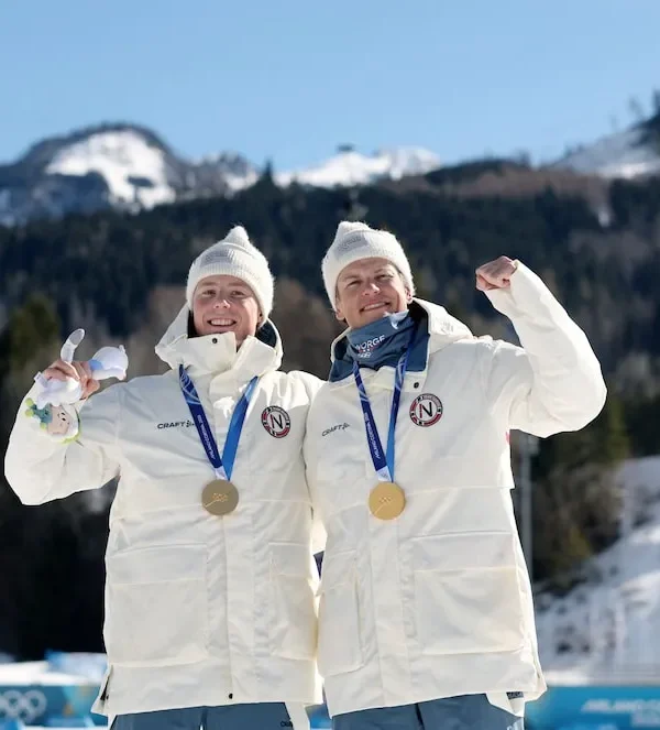 Norway win men's cross-country team sprint to deliver Klaebo fifth gold at Milano Cortina