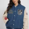 Nostalgia Origins Home Super Bowl LX Turf blue Varsity Jacket