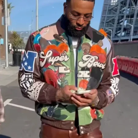 OBJ Super Bowl LX Leather jacket