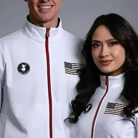 Olympic 2026 Madison Chock And Evan Bates Jacket