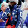 Olympics 2026 Snoop Dogg Speed Skating Puffer Jacket