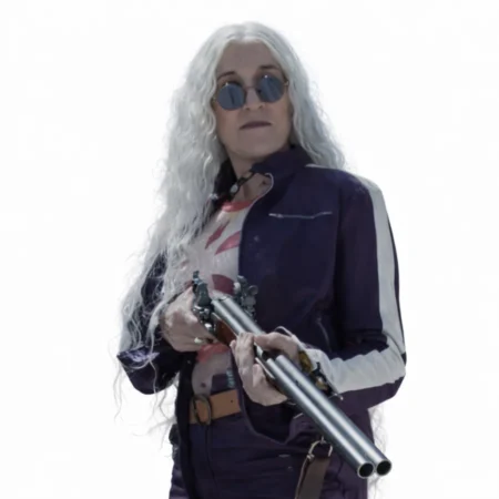 One Piece S02 Dr Kureha Purple Leather Outfit