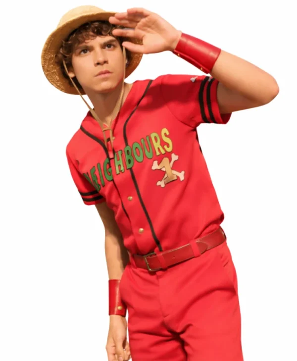 One Piece S02 Monkey D Luffy Red Costume