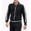 One Piece Taz Skylar Fleece Track Black Jacket