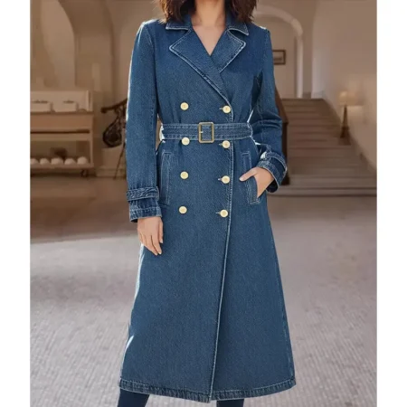 Only Murders in the Building S05 Mabel Mora Denim Coat