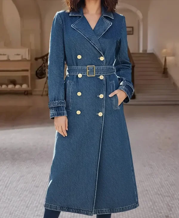 Only Murders in the Building S05 Mabel Mora Denim Coat