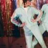 Opalite Music Taylor Swift Blue Sequin Tracksuit for sale