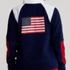 Opening Ceremony Team USA Hybrid 2022 Blue Jacket back