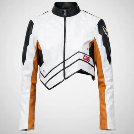Overwatch Mercy Valkyrie Leather Jacket