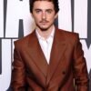 PARIS 2026 Marty Supreme Premiere Timothée Chalamet Brown Suit