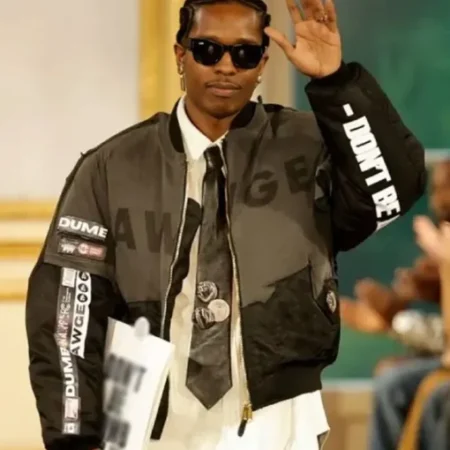 Paris Fashion Week ASAP Rocky Jacket