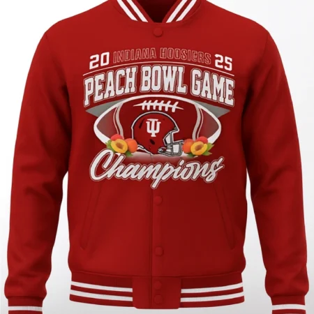 Peach Bowl Championship Indiana Hoosiers Varsity Jacket