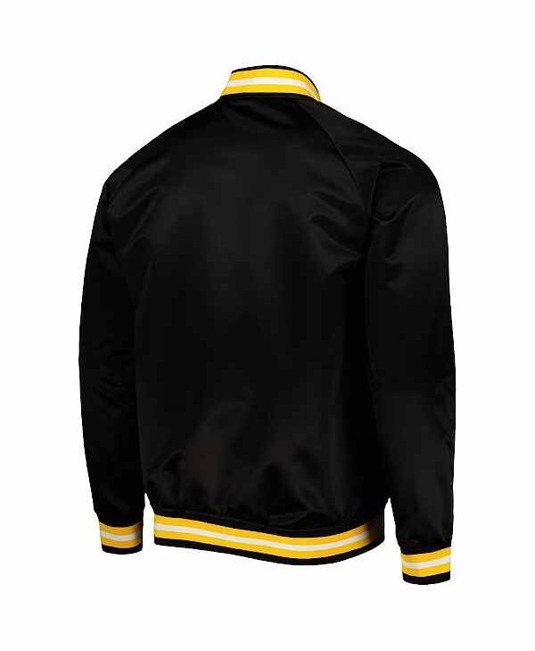 Penguins Black Satin Jacket